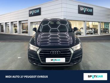 SPOTICAR Audi Q5 35 Tdi 163ch Design S Tronic 7 Euro6d-t 9cv Occasion - Suv-4x4 Hybride Bleu Navarre - Normanville - 1203777056_2