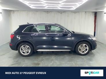 SPOTICAR Audi Q5 35 Tdi 163ch Design S Tronic 7 Euro6d-t 9cv Occasion - Suv-4x4 Hybride Bleu Navarre - Normanville - 1203777056_4