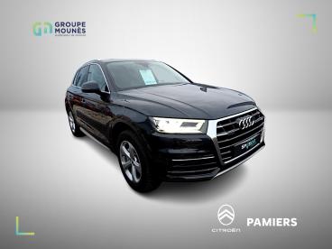 SPOTICAR Audi Q5 40 Tdi 190 Qtt S Tronic 7 Design Luxe Occasion - Suv-4x4 Diesel Bleu - Foix - 1203791057_3