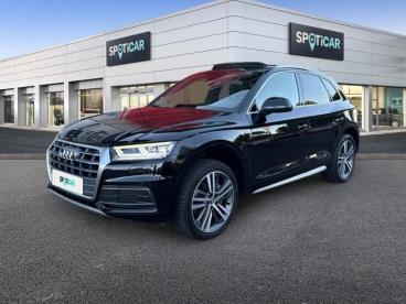 SPOTICAR Audi Q5 2.0 Tfsi 252ch S Line Quattro S Tronic 7 Occasion - Suv-4x4 Essence Noir Brillant - Montpellier Cedex 3 - 1203805240_1
