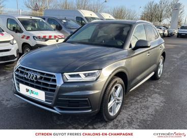 SPOTICAR Audi Q5 40 Tdi 190ch S Line Quattro S Tronic 7 Euro6d-t Occasion - Suv-4x4 Diesel Gris Mousson - Saint Memmie - 1203874098_1