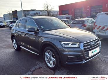 SPOTICAR Audi Q5 40 Tdi 190ch S Line Quattro S Tronic 7 Euro6d-t Occasion - Suv-4x4 Diesel Gris Mousson - Saint Memmie - 1203874098_3