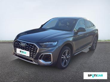 SPOTICAR Audi Q5 55 Tfsi E 367ch S Line Quattro S Tronic 7 Occasion - Suv-4x4 Hybride Rechargeable Gris Daytona Nacré - Villeneuve-les-beziers - 1203882771_1