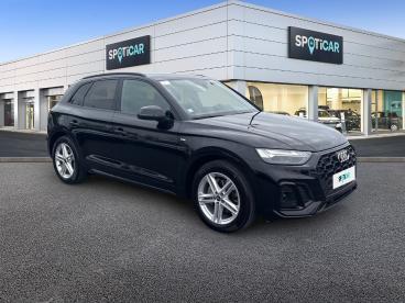 SPOTICAR Audi Q5 35 Tdi Mild Hybrid 163ch S Line S Tronic 7 Occasion - Suv-4x4 Hybride Noir Mythic Métallisé - Reims - 1203953256_3