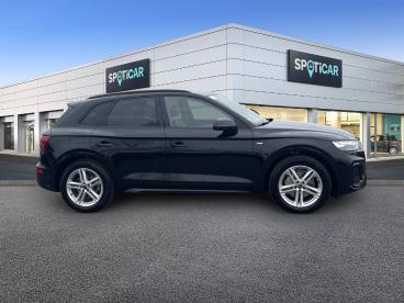 SPOTICAR Audi Q5 35 Tdi Mild Hybrid 163ch S Line S Tronic 7 Occasion - Suv-4x4 Hybride Noir Mythic Métallisé - Reims - 1203953256_4
