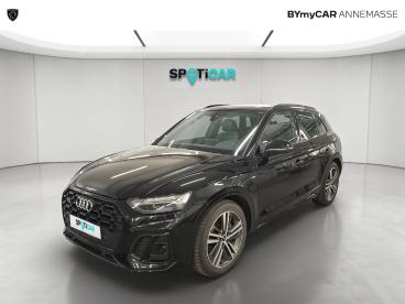 SPOTICAR Audi Q5 55 Tfsie 367 S Tronic 7 Quattro S Line Occasion - Suv-4x4 Hybride Rechargeable Noir - Annemasse - 1203958648_1