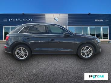 SPOTICAR Audi Q5 50 Tfsi E 299ch S Line Quattro S Tronic 7 / Camera Occasion - Suv-4x4 Hybride Rechargeable Gris Daytona - Limoges - 1203967415_4