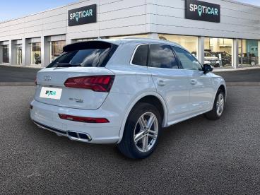 SPOTICAR Audi Q5 55 Tfsi E 367ch S Line Quattro S Tronic 7 Euro6d-t Occasion - Suv-4x4 Hybride Rechargeable Blanc Banquise - Libourne - 1204044766_2