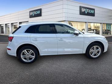 SPOTICAR Audi Q5 55 Tfsi E 367ch S Line Quattro S Tronic 7 Euro6d-t Occasion - Suv-4x4 Hybride Rechargeable Blanc Banquise - Libourne - 1204044766_4