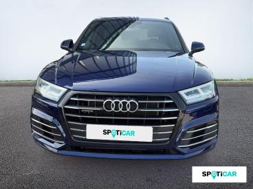 SPOTICAR Audi Q5 55 Tfsi E 367ch S Line Quattro S Tronic 7 Euro6d-t Occasion - Suv-4x4 Hybride Rechargeable Bleu - Perpignan - 1204053804_2
