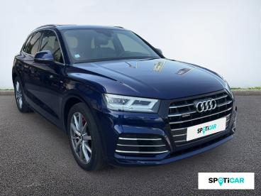SPOTICAR Audi Q5 55 Tfsi E 367ch S Line Quattro S Tronic 7 Euro6d-t Occasion - Suv-4x4 Hybride Rechargeable Bleu - Perpignan - 1204053804_3