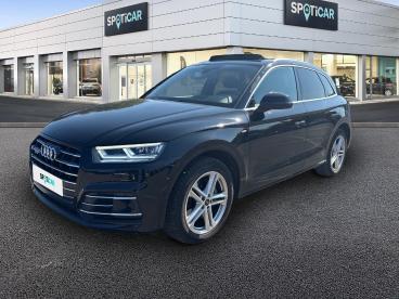 SPOTICAR Audi Q5 55 Tfsi E 367ch S Line Quattro S Tronic 7 Euro6d-t Occasion - Suv-4x4 Hybride Rechargeable Noir Mythic - Loison sous lens - 1204153504_1