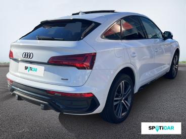 SPOTICAR Audi Q5 55 Tfsi E 367ch S Line Quattro S Tronic 7 Occasion - Suv-4x4 Hybride Rechargeable Blanc - Narbonne - 1204165050_5