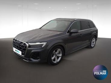 SPOTICAR Audi Q7 55 Tfsi E 394ch S Line Quattro Tiptronic 8 5 Place Occasion - Suv-4x4 Hybride Rechargeable Gris Daytona Nacré - Rouxmesnil-bouteilles - 1204226727_1