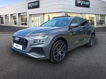 SPOTICAR Audi Q8 50 Tdi 286ch S Line Quattro Tiptronic 8 17cv Occasion - Suv-4x4 Hybride Gris Daytona Nacré - Bergerac - 1203624099_1