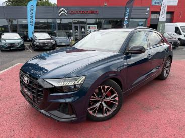 SPOTICAR Audi Q8 60 Tfsi E 462 Quattro Tiptronic Competition Occasion - Suv-4x4 Hybride Rechargeable Bleu - Ambert - 1204089638_1