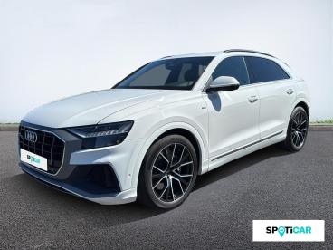 SPOTICAR Audi Q8  Occasion - Suv-4x4 Hybride Rechargeable Blanc Carrare - Villeneuve-les-beziers - 1204145664_1