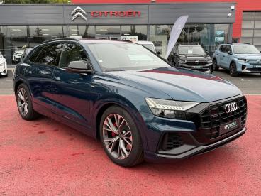SPOTICAR Audi Q8 60 Tfsi E 462 Quattro Tiptronic Competition Occasion - Suv-4x4 Hybride Rechargeable Bleu - Ambert - 1204221750_3