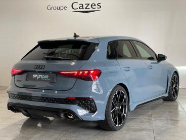 SPOTICAR Audi Rs3 2.5 Tfsi 400 S Tronic 7 Quattro Occasion - Berline Essence Gris Clair - Bergerac - 1203962949_3
