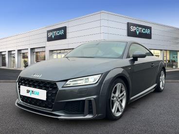 SPOTICAR Audi Tt 40 Tfsi 197ch S Line Stronic 7 Occasion - Coupé-cabriolet Essence Gris Daytona Nacré - Perpignan - 1203772027_1