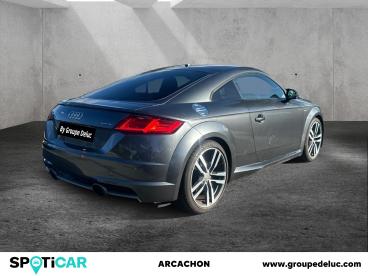 SPOTICAR Audi Tt 2.0 Tfsi 230ch S Line Quattro S Tronic 6 Occasion - Coupé-cabriolet Essence Gris Mousson - La Teste De Buch - 1203886390_2