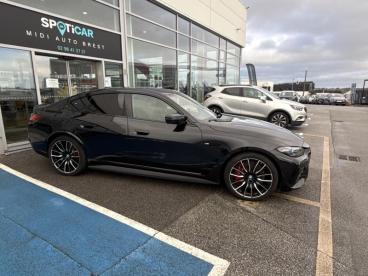 SPOTICAR Bmw I4 M50 544ch Occasion - Berline Electrique Saphirschwarz Métallisé - Brest - 1203850941_2