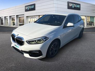 SPOTICAR Bmw Serie 1 18ia 140ch Edition Sport Dkg7 Occasion - Berline Essence Mineralweiss Métallisé - Ales - 1203725000_1