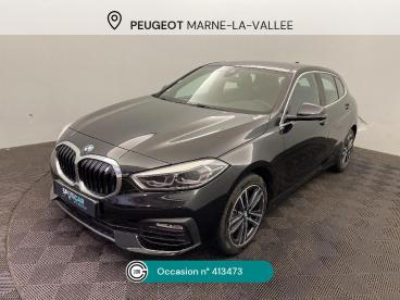 SPOTICAR Bmw Serie 1 18i 140 Ch Dkg7 Lounge Occasion - Berline Essence Noir - Montevrain - 1203959351_1