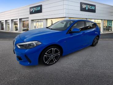 SPOTICAR Bmw Serie 1 18i 136 Ch Dkg7 M Sport Occasion - Berline Essence Bleu - Barentin - 1204152511_1