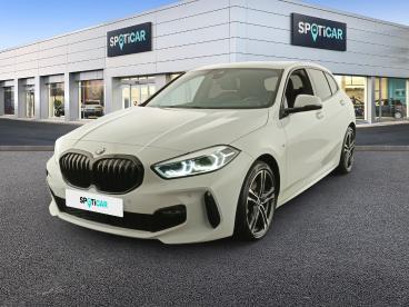 SPOTICAR Bmw Serie 1 16i 109 Ch Dkg7 M Sport Occasion - Berline Essence Blanc - Faches Thumesnil - 1204167351_1