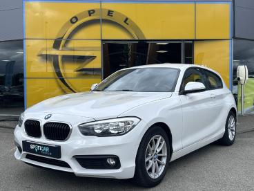 SPOTICAR Bmw Serie 1 18i Lounge Occasion - Berline Essence Blanc - Pontivy - 1204183441_1
