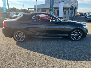 SPOTICAR Bmw Serie 2 Cabriolet 218i 136 Ch Bva8 Lounge Occasion - Coupé-cabriolet Essence Noir - Begles - 1203803226_4