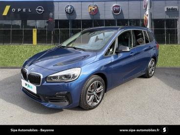 SPOTICAR Bmw Serie 2 Gran Tourer 218i 136 Ch Dkg7 Sport Occasion - Monospace Essence Bleu - Bayonne - 1203899545_1