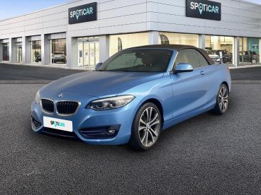 SPOTICAR Bmw Serie 2 30i 252ch Sport Bva8 Occasion - Coupé-cabriolet Essence Bleu - Puilboreau - 1203931094_1