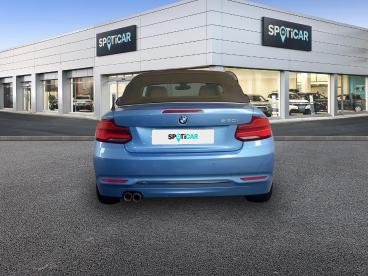 SPOTICAR Bmw Serie 2 30i 252ch Sport Bva8 Occasion - Coupé-cabriolet Essence Bleu - Puilboreau - 1203931094_5