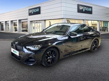 SPOTICAR Bmw Serie 2 20da 190ch M Sport Occasion - Coupé-cabriolet Hybride Noir - Cambrai - 1203968969_1