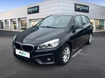 SPOTICAR Bmw Serie 2 Active Tourer 218d 150 Ch Lounge A Occasion - Monospace Diesel Noir - Evreux - 1204085069_1