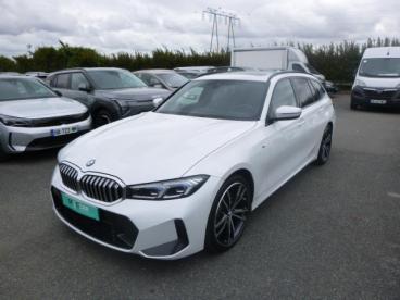 SPOTICAR Bmw Serie 3 20da Xdrive 190ch M Sport Occasion - Break Hybride Blanc - Sainte Genevieve Des Bois - 1203565912_1