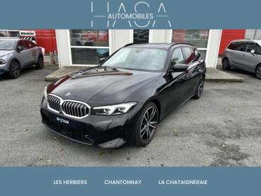 SPOTICAR Bmw Serie 3 20da Mh 190ch M Sport Occasion - Break Hybride Saphirschwarz - Les Herbiers - 1203758445_1