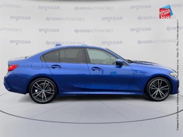 SPOTICAR Bmw Serie 3 18da Mh 150ch M Sport Occasion - Berline Hybride M Portimaoblau Métal - Hirson - 1203807317_4