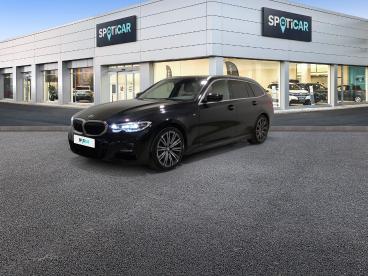SPOTICAR Bmw Serie 3 Touring 318d 150 Ch Bva8 M Sport Occasion - Break Diesel Noir - Cesson-sevigne - 1203844461_1