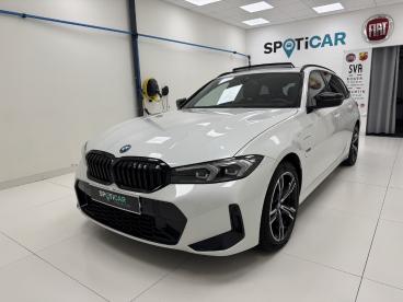 SPOTICAR Bmw Serie 3 20e 204ch M Sport Bva8 Hybride Occasion - Break Hybride Rechargeable Blanc - Yvetot - 1203883530_1