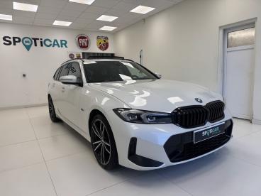 SPOTICAR Bmw Serie 3 30e Xdrive 292ch M Sport Bva8 Hybride Occasion - Suv-4x4 Hybride Rechargeable Blanc - Yvetot - 1203883610_3