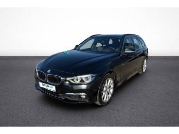 SPOTICAR Bmw Serie 3 Touring 320d 190 Ch Bva8 Luxury Ultimate Occasion - Break Diesel Noir - Orange - 1203943983_1
