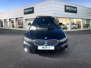 SPOTICAR Bmw Serie 3 20da Xdrive 190ch M Sport Occasion - Break Hybride Saphirschwarz Métallisé - Dizy - 1203974794_2