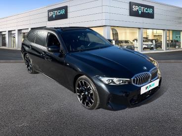 SPOTICAR Bmw Serie 3 20da Xdrive 190ch M Sport Occasion - Break Hybride Saphirschwarz Métallisé - Dizy - 1203974794_3