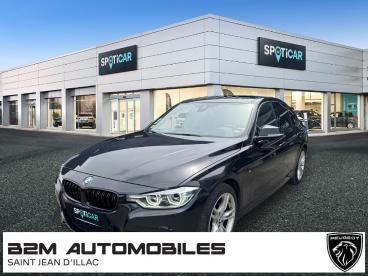 SPOTICAR Bmw Serie 3 20d 190ch M Sport Occasion - Berline Diesel Noir - St Jean D'illac - 1204002529_1