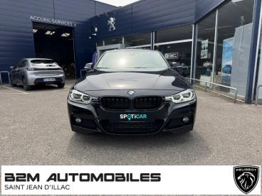 SPOTICAR Bmw Serie 3 20d 190ch M Sport Occasion - Berline Diesel Noir - St Jean D'illac - 1204002529_2