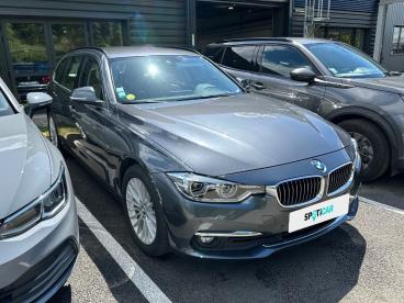 SPOTICAR Bmw Serie 3 Touring 318d 150 Ch Bva8 Luxury Occasion - Break Diesel Mineralgrau Metallic - Joinville Le Pont - 1204012409_5