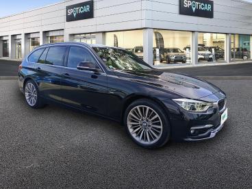 SPOTICAR Bmw Serie 3 Touring 318i 136 Ch Bva8 Luxury Occasion - Break Essence Noir - La Seyne Sur Mer - 1204153797_3